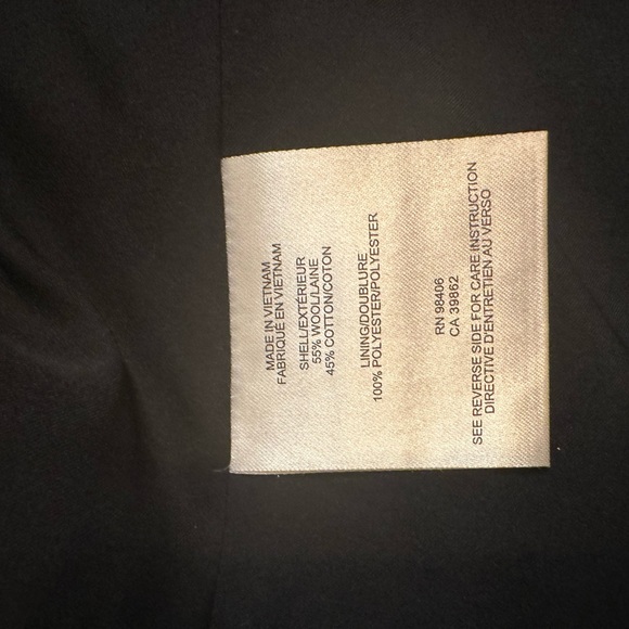 Theory Wool Blend Jacket Size 0 New - Picture 2 of 13